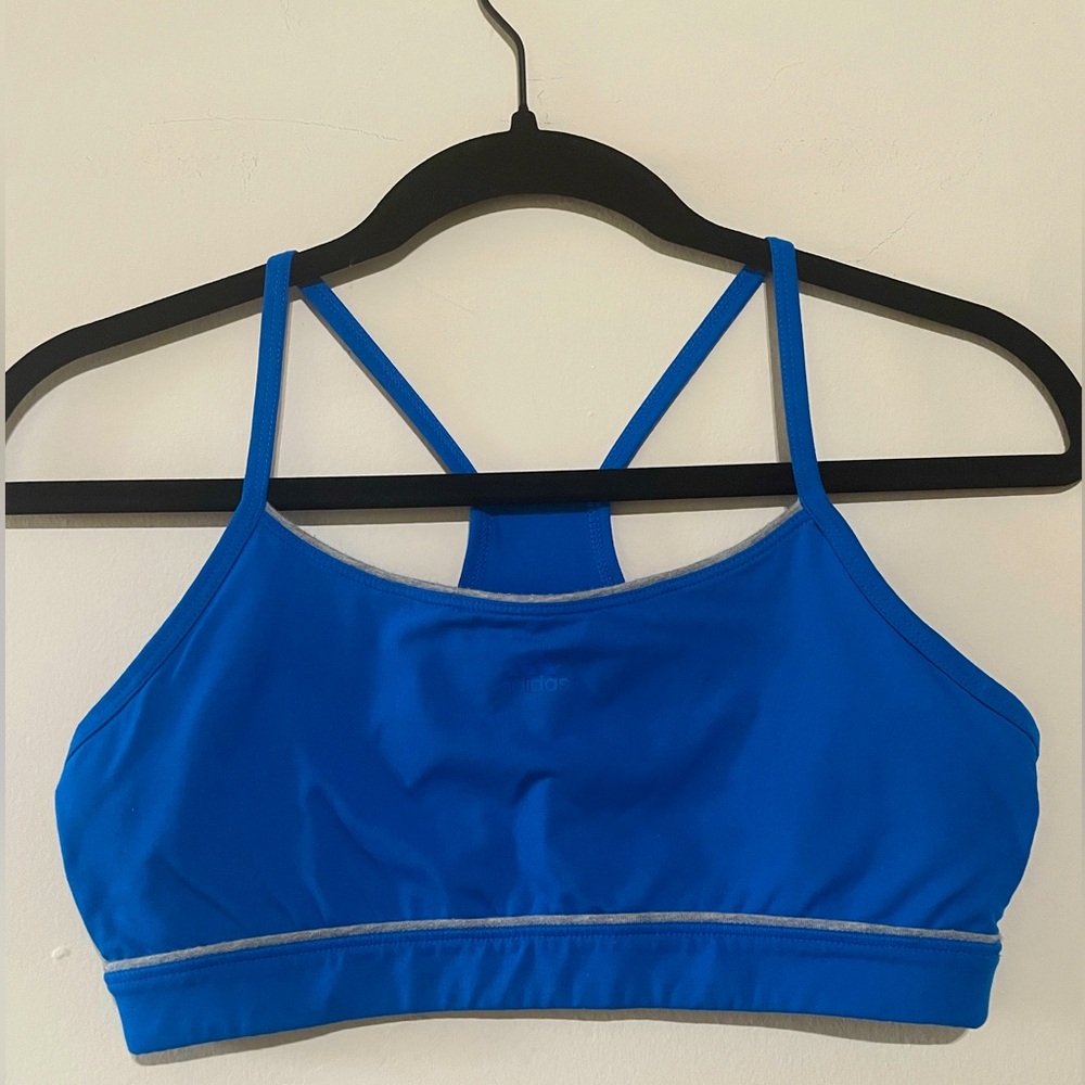 Adidas Women's Blue Sports Bra
